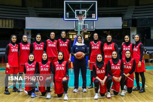 چهارمین برد پی در پی زنان بسکتبال ایران مقابل اردن