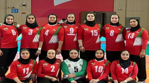 دختران والیبال نشسته ایران مقابل کانادا مغلوب شدند