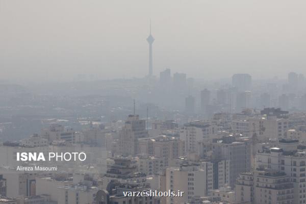 هوای پایتخت برای سومین روز پی در پی آلوده شد
